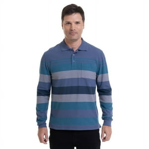 Kotting - Polera Piqué Listada Azul