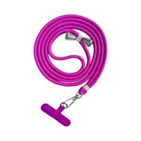 Magideal - Cordón Para Teléfono, Correa De Seguridad Para Teléfono, Bandolera Antipérdida, Sistema De Lengüeta De Seguridad Universal, Correa Para El Cuello Del Rosa Roja