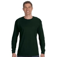 Camiseta Hanes Tagless De Manga Larga Deep Forest Small