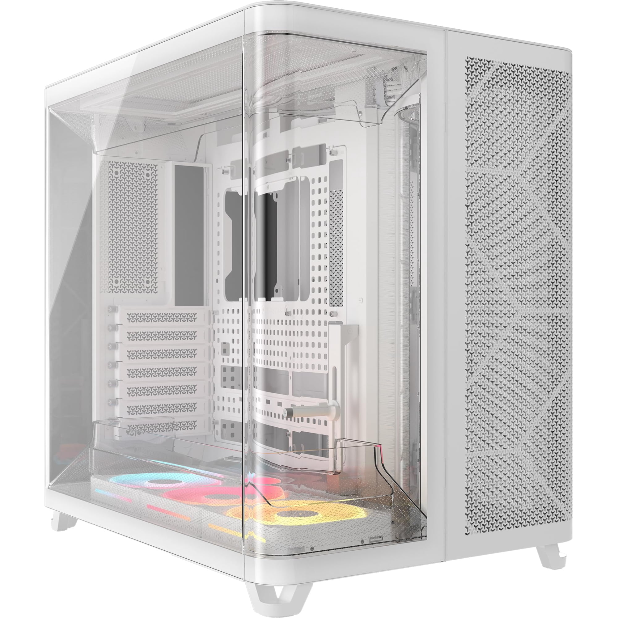 Funda Para Pc Corsair Air 5400 Lx-r Rgb Icue Link Blanca