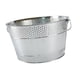 thumbnail image 3 of Organizador De Cubos De Hielo Almacenamiento De Bebidas Redondo Para Cócteles Enfriamiento De Vino Plateado, 3 of 5