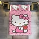 thumbnail image 1 of Hello Kitty holding apple Comforter Twin SizeComforter Set for Kids Girls3Pcs Bedding Set Printed Comforter with 2 PillowcasesDown AlternativeSoft and Lightweight Bed Sheets, 1 of 5