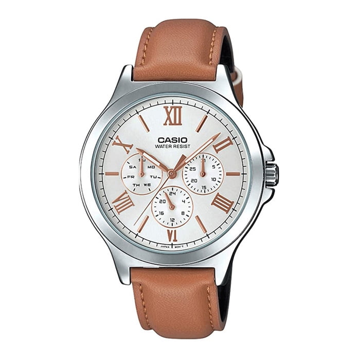 Reloj Analogo Cafe Casio Mtp-v300l-7a2