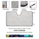 thumbnail image 2 of Princesa Rosalina Parasol para Parabrisas Delantero Protector Plegable, Visera Solar para Auto Bloquea Rayos UV Mantiene tu Vehículo Fresco140cm*76cm, 2 of 6