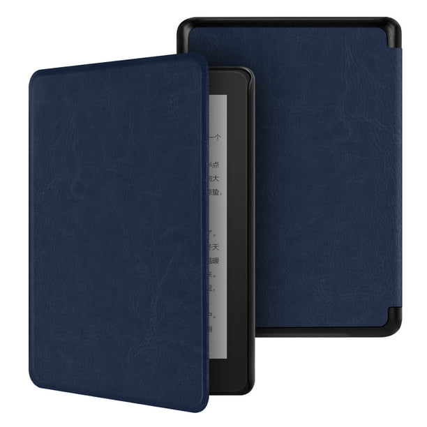 Funda GANGXUN Compatible con Kindle 11th Gen 2024 – Diseño con Correa de Mano, Modo Automático, Cuero PU Vintage