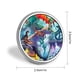 thumbnail image 2 of Alas de fuego-Theme Round Button Badge: Premium Metal Construction, Ideal for High-End Events 2.8 cm, 2 of 6