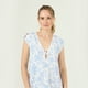 thumbnail image 5 of Camisola de Dormir Cleo Celeste, 5 of 5