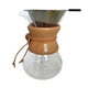 thumbnail image 1 of Vierta Sobre La Cafetera Cafetera De Vidrio Con Escala Cafetera De Goteo Manual 600 Ml, 1 of 5