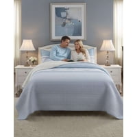 Myl Todo Hogar - Cubrecama Quilt King Con Chiporro Diseño Elegante