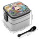 thumbnail image 2 of Rugrats Crecidos Fiambrera de Doble Capa, Contenedor de Almuerzo Portátil Apilable, Almacenamiento de Alimentos Hermético a Prueba de Fugas, 1000ml, 2 of 6