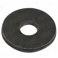 Metalfer - Golilla Plana Corriente Negra 5/16. 1 Kg.