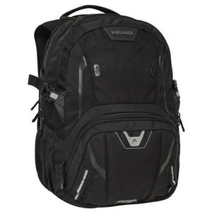 Mochila Porta Laptop Sahara Negro Plata Head