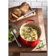 thumbnail image 3 of Horno holandés Le Creuset Signature Oval, 6,75 cuartos de galón, color cereza, 3 of 4