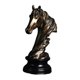 thumbnail image 3 of Estatua De Busto De Cabeza De Caballo, Artesanías De Resina, Buena Fortuna Para Estantería, Decoración Del Hogar, 3 of 5