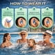 thumbnail image 5 of Tapones impermeables para nadar ANANJY para adultos, 3 pares, 5 of 6