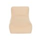 thumbnail image 2 of Pouf Tatto 2 Cuerpos Felpa Beige, 2 of 6