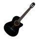 thumbnail image 1 of Guitarra Clásica Electroacústica Freeman FRCG44CEQ BK - Negro, 1 of 3