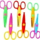 thumbnail image 3 of 6-Piece Scissors Set: Craft Supplies for Teachers, Scrapbooking, Photo Albums, Children & Art - Different Patterns for Home & Office Use, 3 of 4