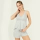 thumbnail image 2 of Pijama de Mujer Viena Gris Melange, 2 of 5