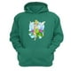 thumbnail image 1 of Polerón Canguro Campanita Verde Aguamarina Talla S Unisex, 1 of 1