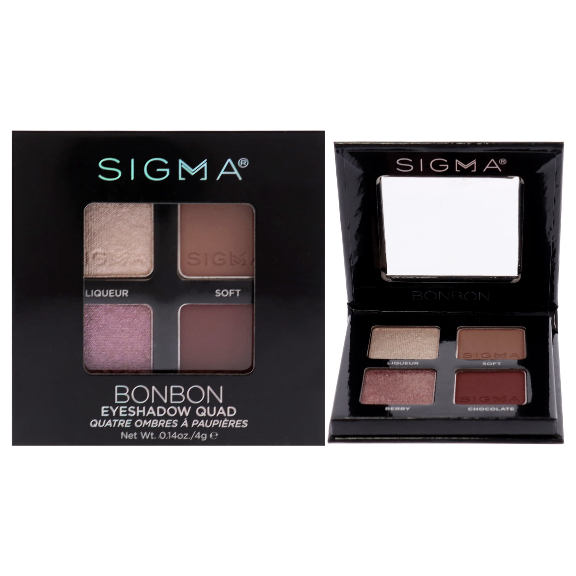 Sigma - Cuarteto De Sombras De Ojos - Bonbon De Para Mujer - 0,14 Oz De Sombra De Ojos