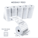 thumbnail image 2 of Rollos Térmicos 80x80mm Cinta Papel Impresora Térmica 50 Pza Blanco, 2 of 9