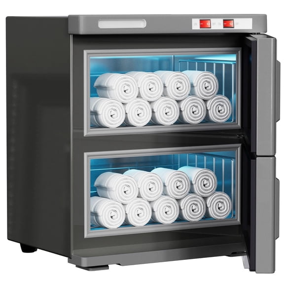 Gabinete Calentador de Toallas TABU 32L con Estantes de Acero Inoxidable