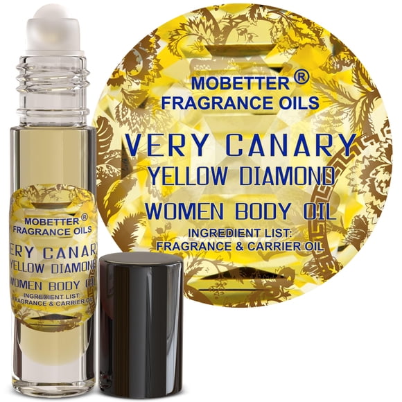 Aceite corporal con fragancia de perfume MOBETTER Very Canary Yellow Diamond
