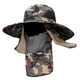 thumbnail image 3 of Sombrero Para El Sol Con Visera Extraíble Con Solapa Para El Cuello, Sombrero De Pesca Para Adultos De Ala Ancha, 3 of 5