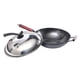 thumbnail image 1 of Sartén Wok Doméstica Con Tapa Sartén Antiadherente Para Limpiar Por Inducción, Gas 36cm, 1 of 5