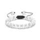 thumbnail image 1 of Pulsera Ojo de Tigre Blanco W Hombre Mujer Ajustable 2022, 1 of 2