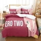 thumbnail image 1 of Zero Two (Darling in the FranXX) 002 Bedding Set Bed Set Aldult Kid Bedroom Duvet cover Sets Bed Sheets, 1 of 5