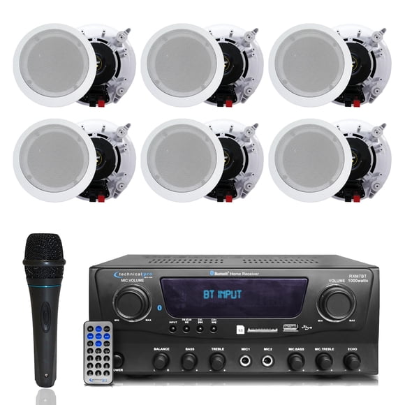 Amplificador Technical Pro 1000 W Bluetooth USB SD