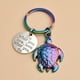 thumbnail image 1 of Five Color Turtle Awesome Keychain For Men, Creative Gift For Men, 1 of 5