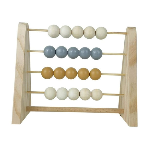 Ábaco De Madera Con 100 Cuentas De Colores – Juguete Montessori Educativo Para Aprender Matemáticas Y Mejorar La Coordinación, Regalo Para Niños