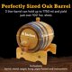 thumbnail image 3 of Barril de Envejecimiento Red Head Barrels 2L de Roble Americano Carbonizado, 3 of 7