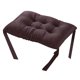 thumbnail image 1 of almohadillas de silla rectangular de estudiante banco de aula cojín de asiento suave café profundo, 1 of 5