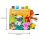 thumbnail image 1 of Baby Toys Cartoon Animals Tail Baby Cloth Book Educational Ringed Paper Cloth Book Toys Enlightenment Baby Toys, 1 of 4