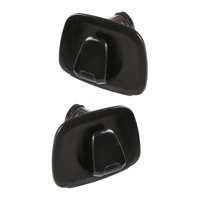 Magideal - 2 Piezas Ganchos De Techo Para Coche Gancho De Techo Colgador Funcional Pp Accesorios Interiores De Coche Para Piezas De Reparación De Vehículos S60 Negro