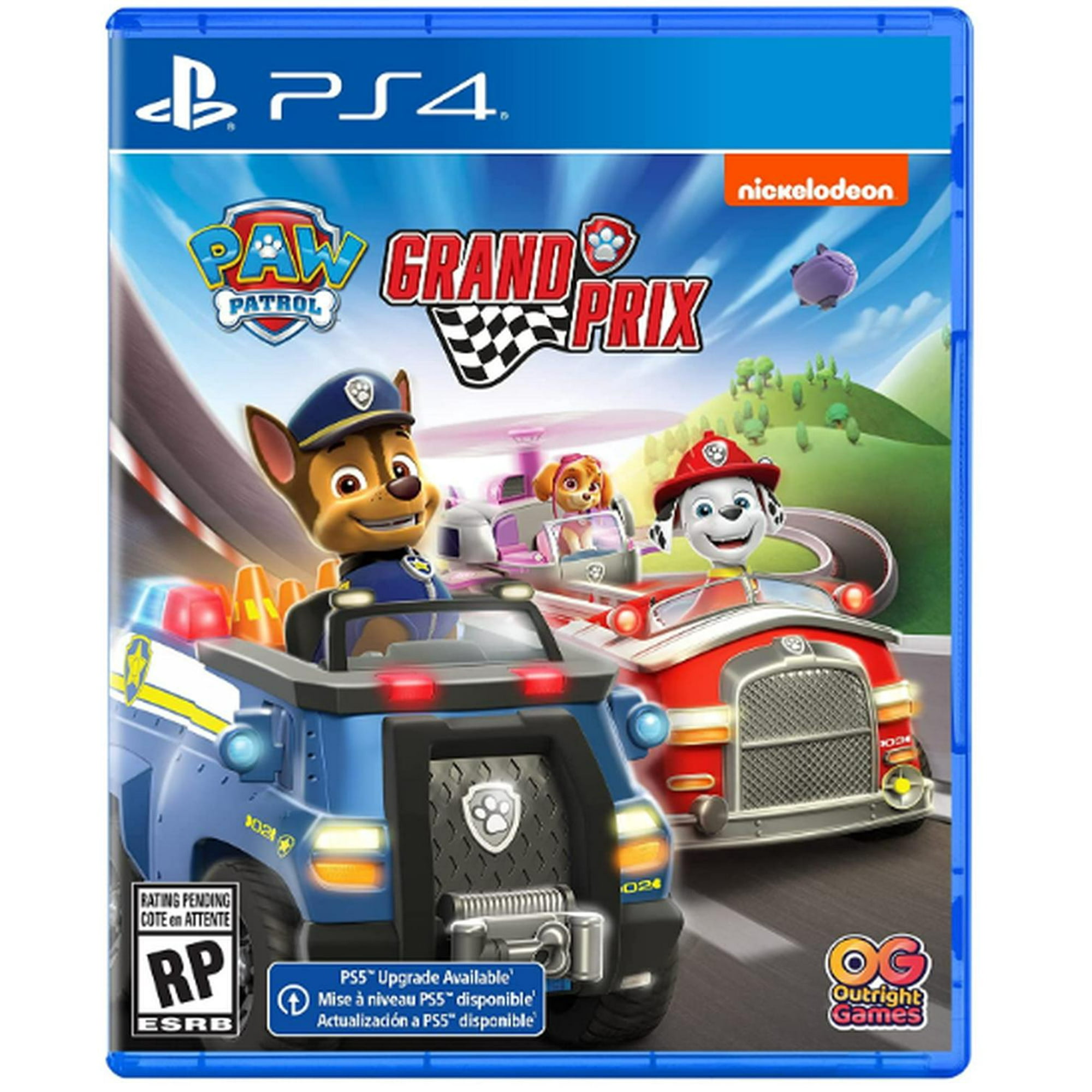 Paw Patrol Grand Prix Ps4 Físico Azul