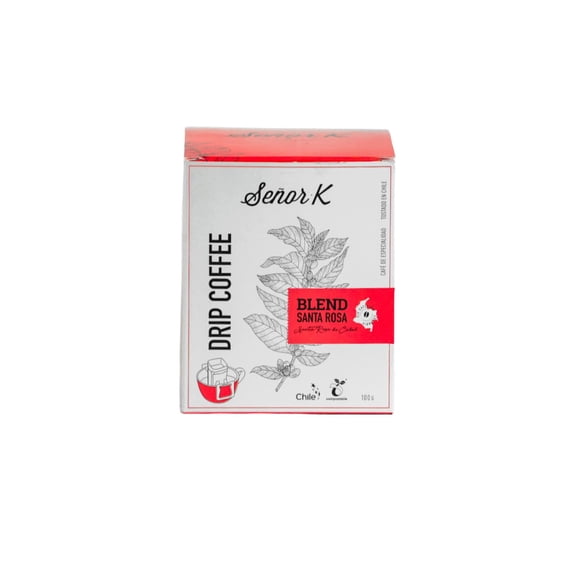 Café Drip Colombia Santa Rosa 10 Un Caja, 100 g