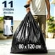 thumbnail image 1 of Bolsa de basura grande Aileda 80 x 120 cm, 11 unidades para cocina, patio y residuos del hogar, 1 of 8