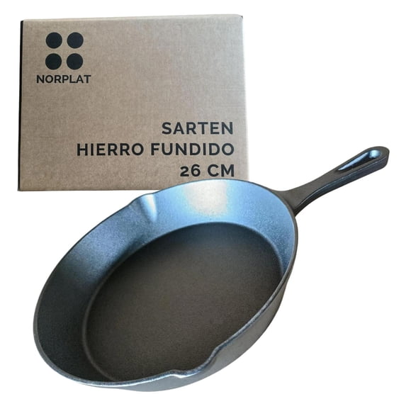 Sarten Hierro Fundido 26 Cm Fierro - Norplat