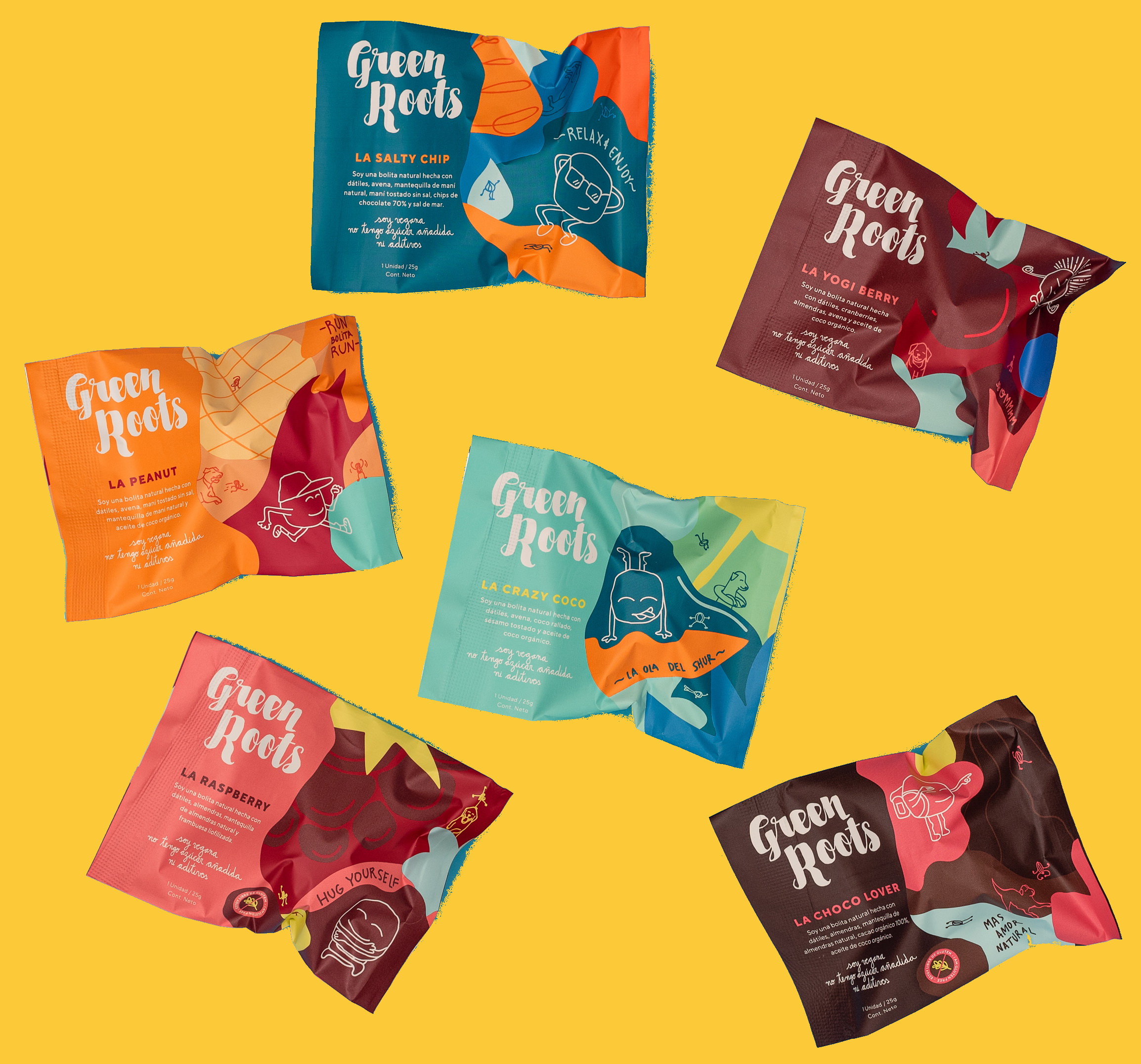 Green Roots - Mix Sabores (6 U)