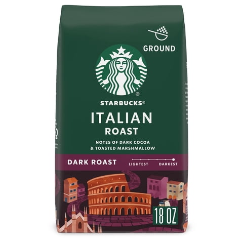 Café Molido Starbucks Italian Roast Dark 100% Arábica 500G