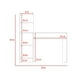 thumbnail image 3 of Escritorio Con Biblioteca Office Wengue Y Ceniza 120x120x45 Cm, 3 of 3