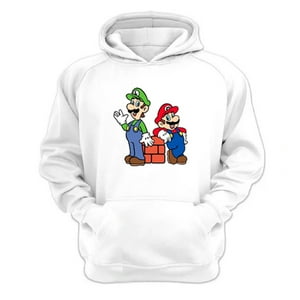 Genérico - Polerón Canguro Plomero Rojo Blanco Talla L Unisex
