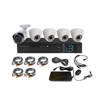 Vipa - Kit 5 Cámaras De Seguridad Mixto Hd 1Mp - M53L