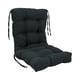 thumbnail image 1 of Cojín para silla Blazing Needles, asiento y respaldo de sarga, negro, 45 x 97 cm, 1 of 2