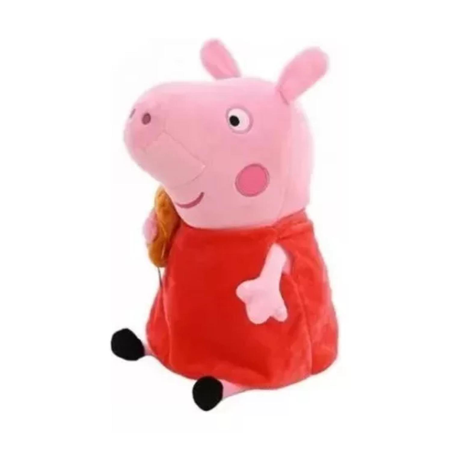 Genérico - Juguete Peluche Peppa Pig 25cm Felpa Rosado Infantil